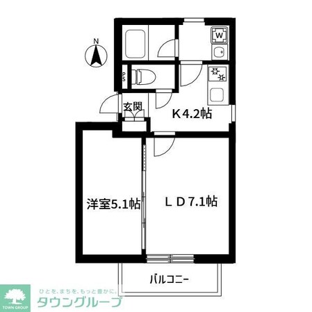 KI-418の物件間取画像